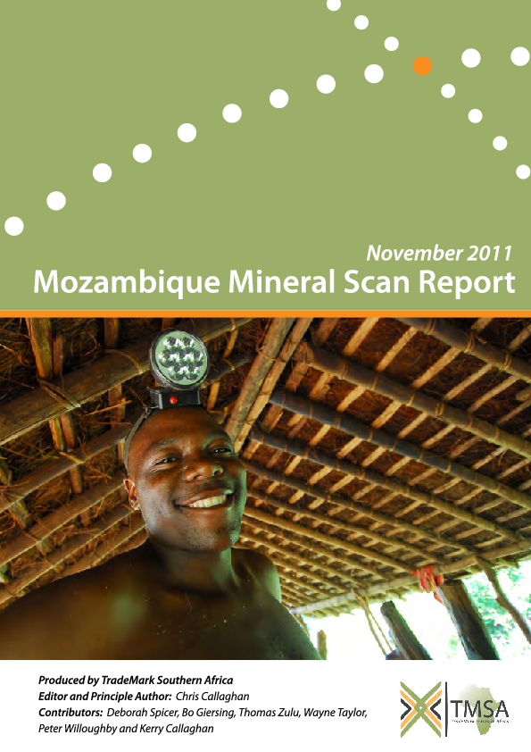 First page of “Mozambique Mineral Scan”