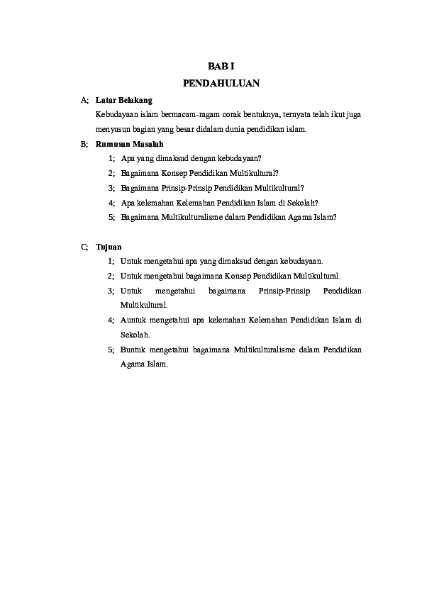 First page of “Tugas FILSAFAT PENDIDIKAN ISLAM”