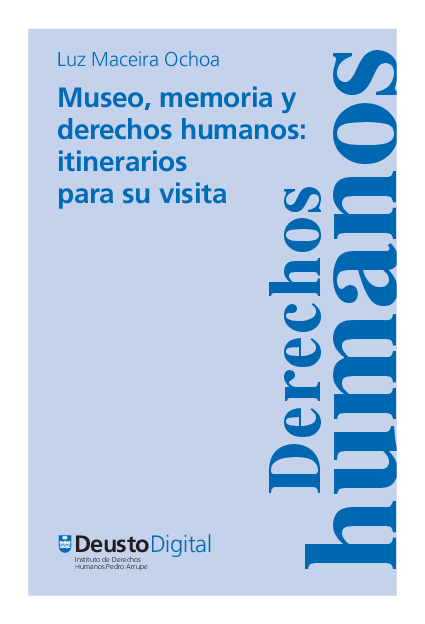 First page of “Museo, memoria y derechos humanos: itinerarios para su visita”