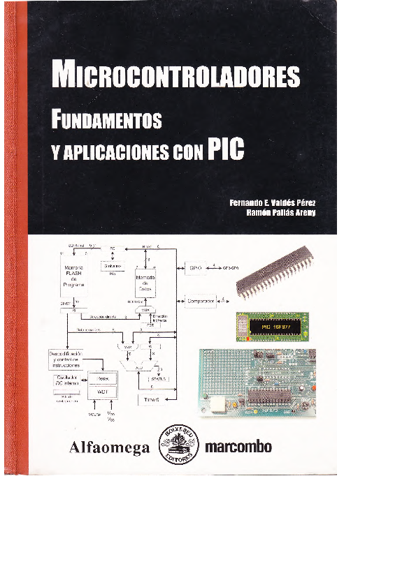 First page of “[Valdez Pallas] Fundamentos y Aplicaciones con PIC”