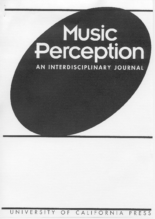 First page of “Testing models of melodic contour similarity”