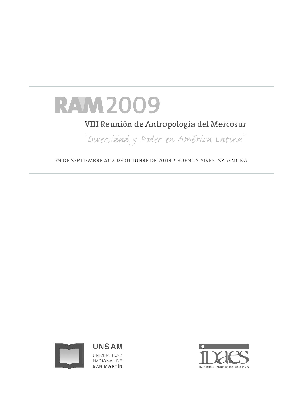 First page of “Programa RAM2009b (12-8)”