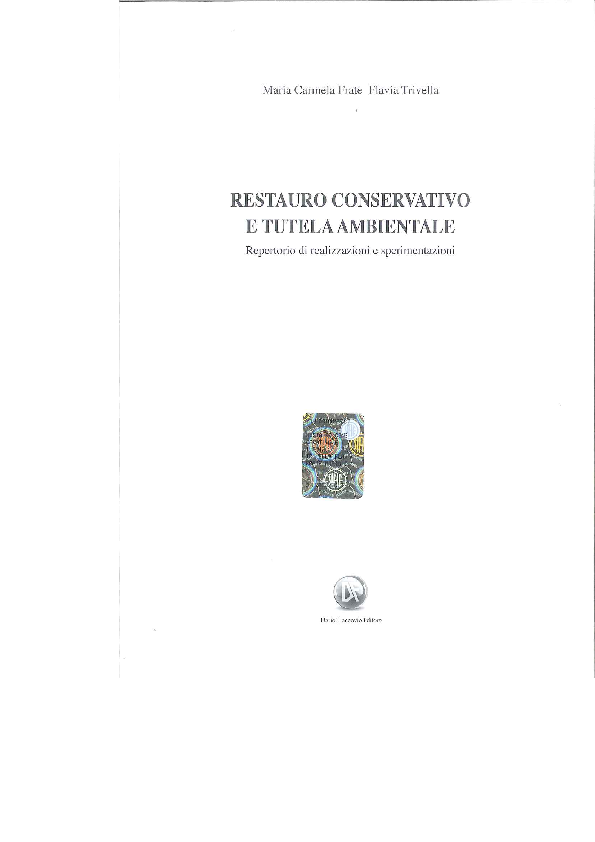 First page of “Accessibilità a una documentazione tridimensionale nel cubicolo di Santa Tecla a Roma.”