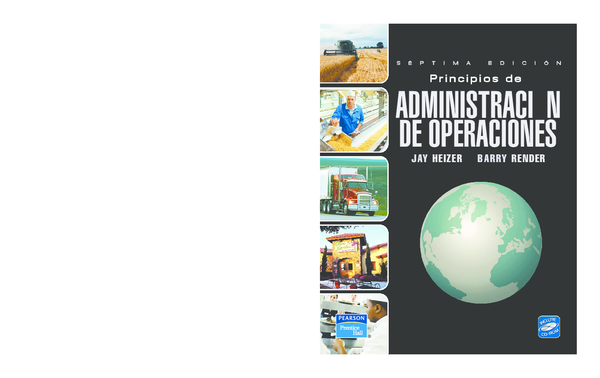 First page of “Administracion de operaciones”