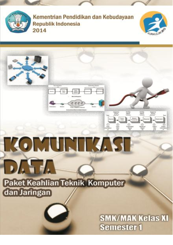 First page of “C3 TKJ Komunikasi Data XI”