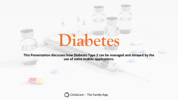 First page of “Diabetes and Circlecare”