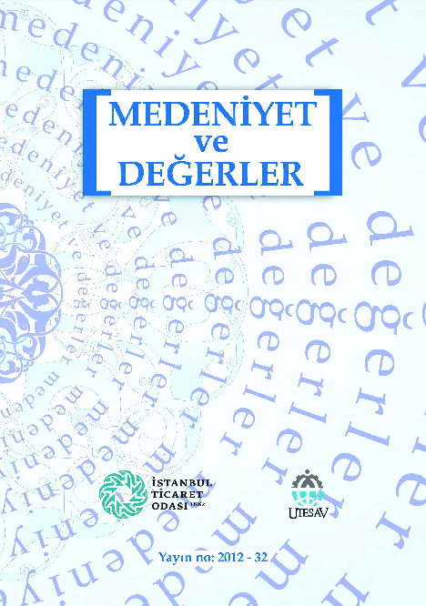 First page of “Medeniyet ve değerler : açık medeniyet - İstanbul yaklaşımı”