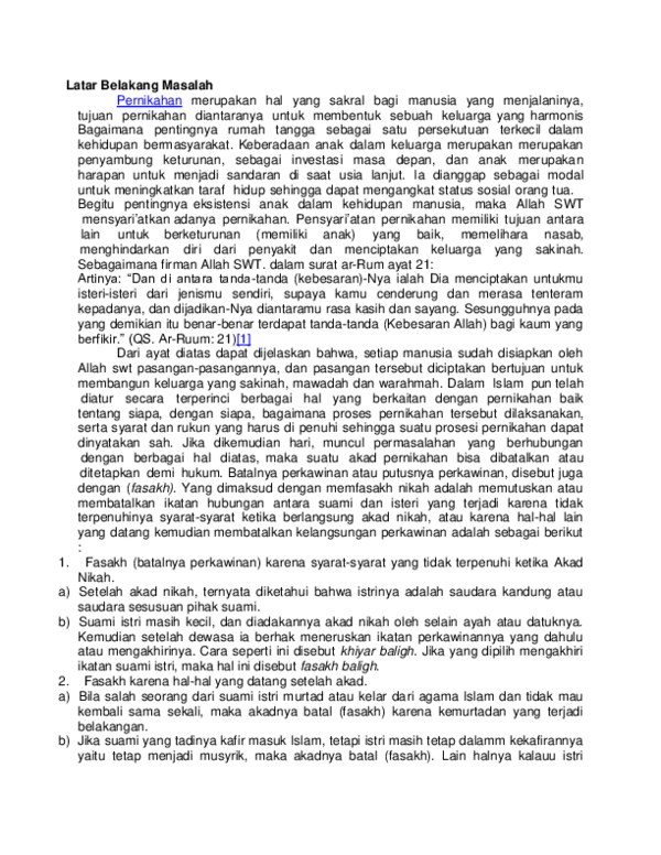 First page of “HUKUM PERKAWINAN”