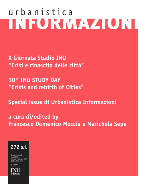 First page of “Ri-mappare l’urbano. Geografie in dissolvenza e spatial thinking”