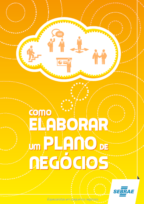 First page of “SEBRAE Como elaborar um Plano de Negócios”