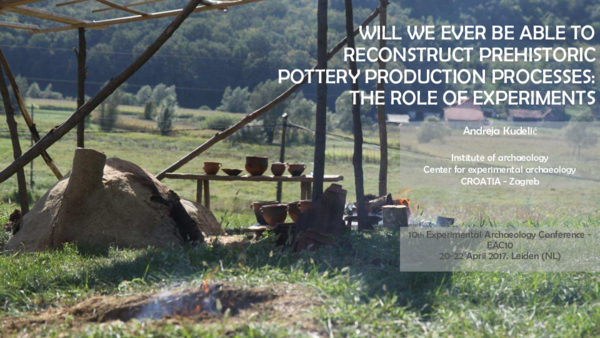 First page of “Will we ever be able to reconstruct prehistoric pottery production processes –the role of experiments”