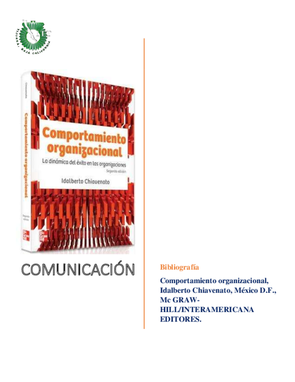 First page of “Comunicacion”