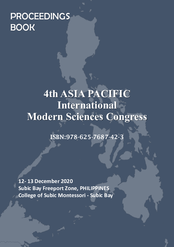 First page of “PROCEEDINGS BOOK 12-13 December 2020 Subic Bay Freeport Zone, PHILIPPINES College of Subic Montessori -Subic Bay”