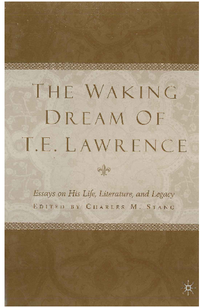 First page of “The Walking Dream of T. E. Lawrence”