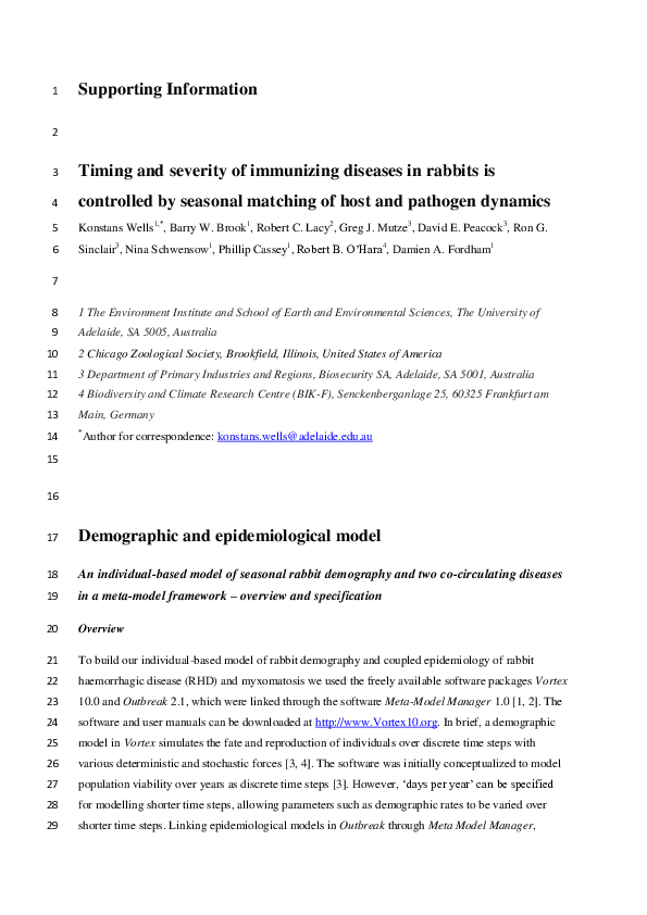 First page of “Wells etal 2015 JRSocInterface Supplm”