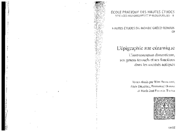 First page of “Producción anfórica en Hispania. La evidencia de la epigrafía”