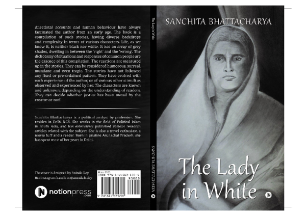 First page of “The Lady in White”