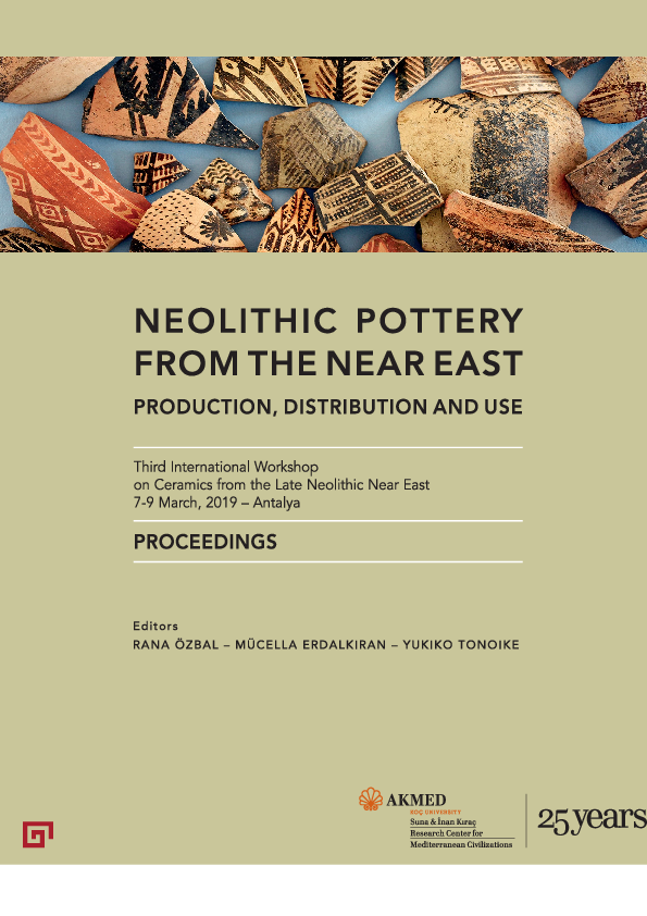 First page of “2021. Organization of Ceramic Production at Neolithic Ulucak. R. Özbal, M. Erdalkıran, Y. Tonoike (eds), Production, Distribution and Use, Third International Workshop on Ceramics from the Late Neolithic Near East. Koç University Press: 55-68”