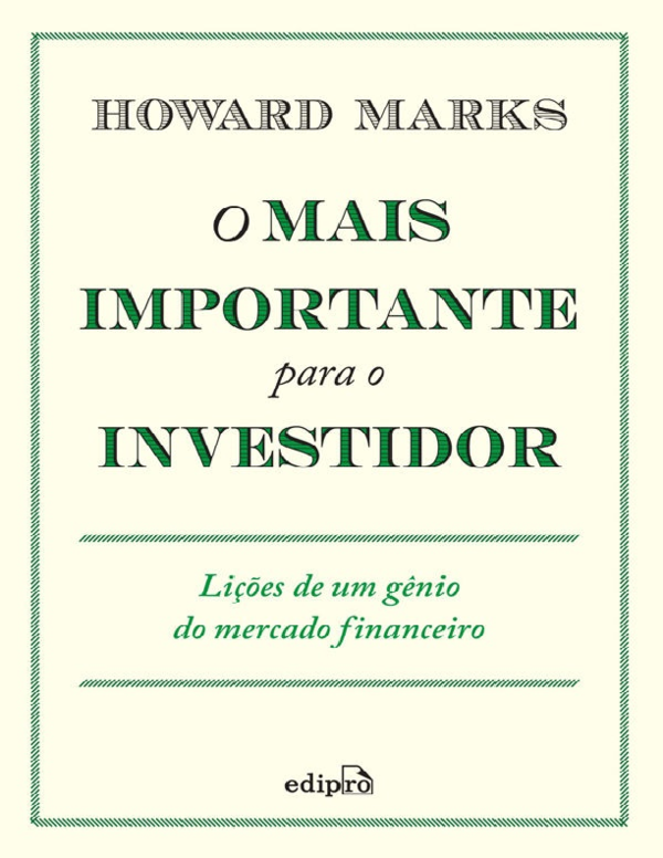 First page of “O MAIS IMPORTANTE PARA O INVESTIDOR”