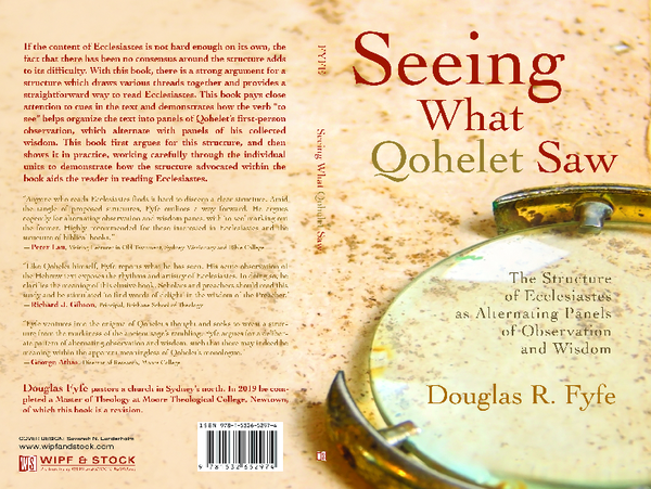 First page of “Seeing What Qohelet Saw”