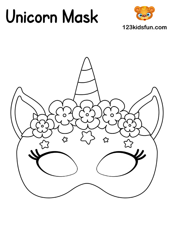 Printable Face Mask Template