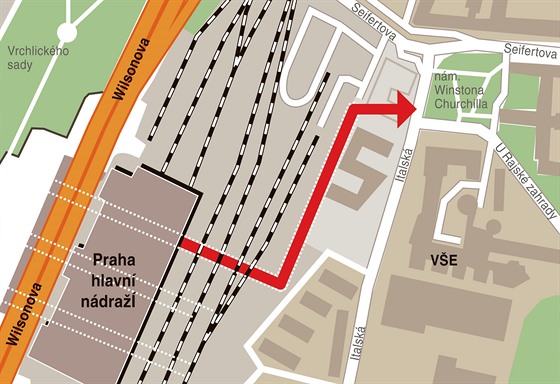 Nadmořská výška Deštivý Dbalý praha hlavni nadrazi mapa Těžký kamion ...