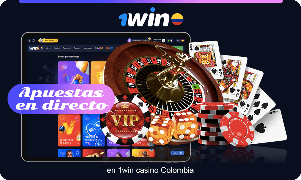 Más sobre 1win Apuestas en directo