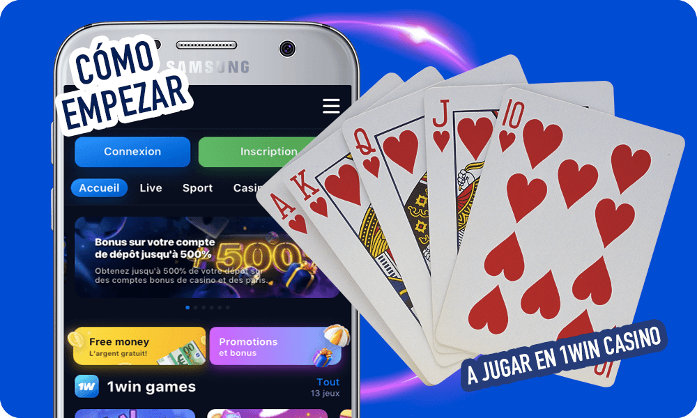 Instrucciones detalladas sobre cómo empezar a jugar en 1win Casino