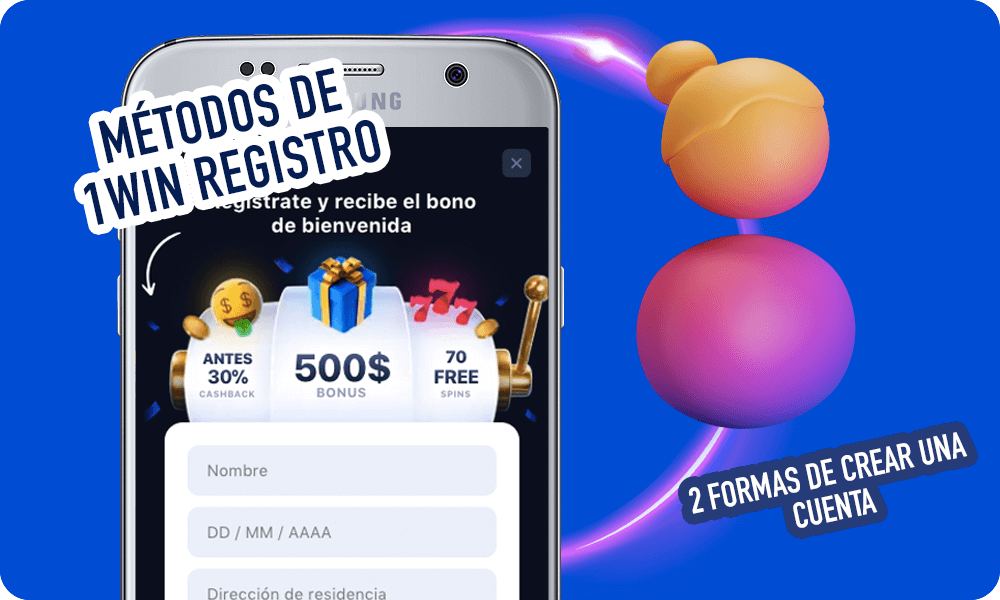 Todo sobre Métodos de 1win registro - 2 formas de crear una cuenta