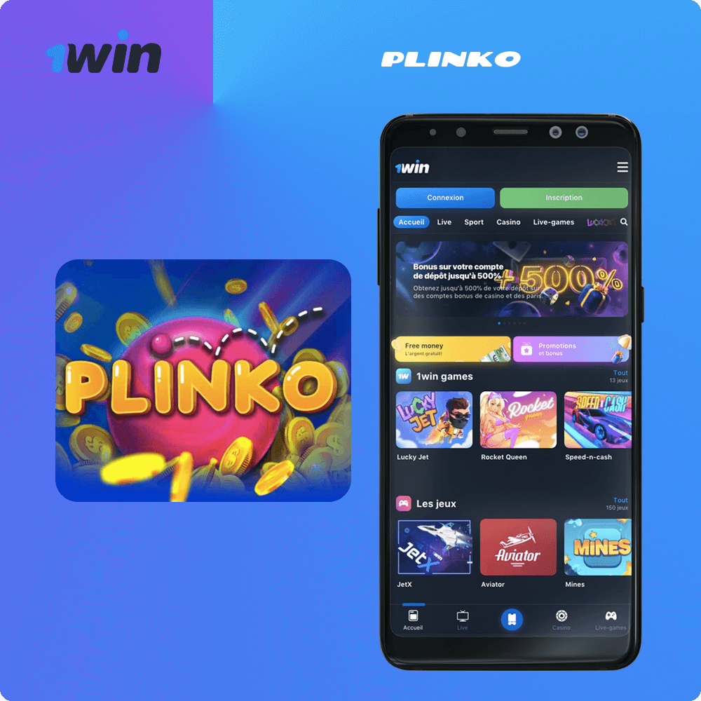 Description de Plinko chez 1win