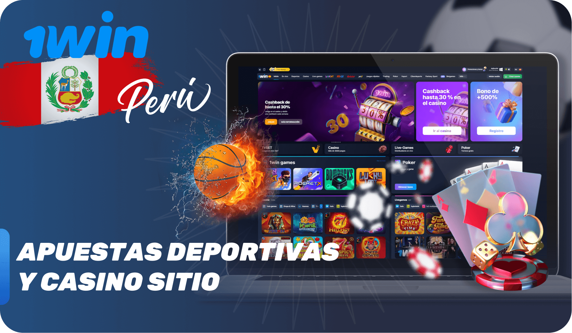 1Win es una de las mayores empresas multilingües de apuestas deportivas y juegos de casino en línea