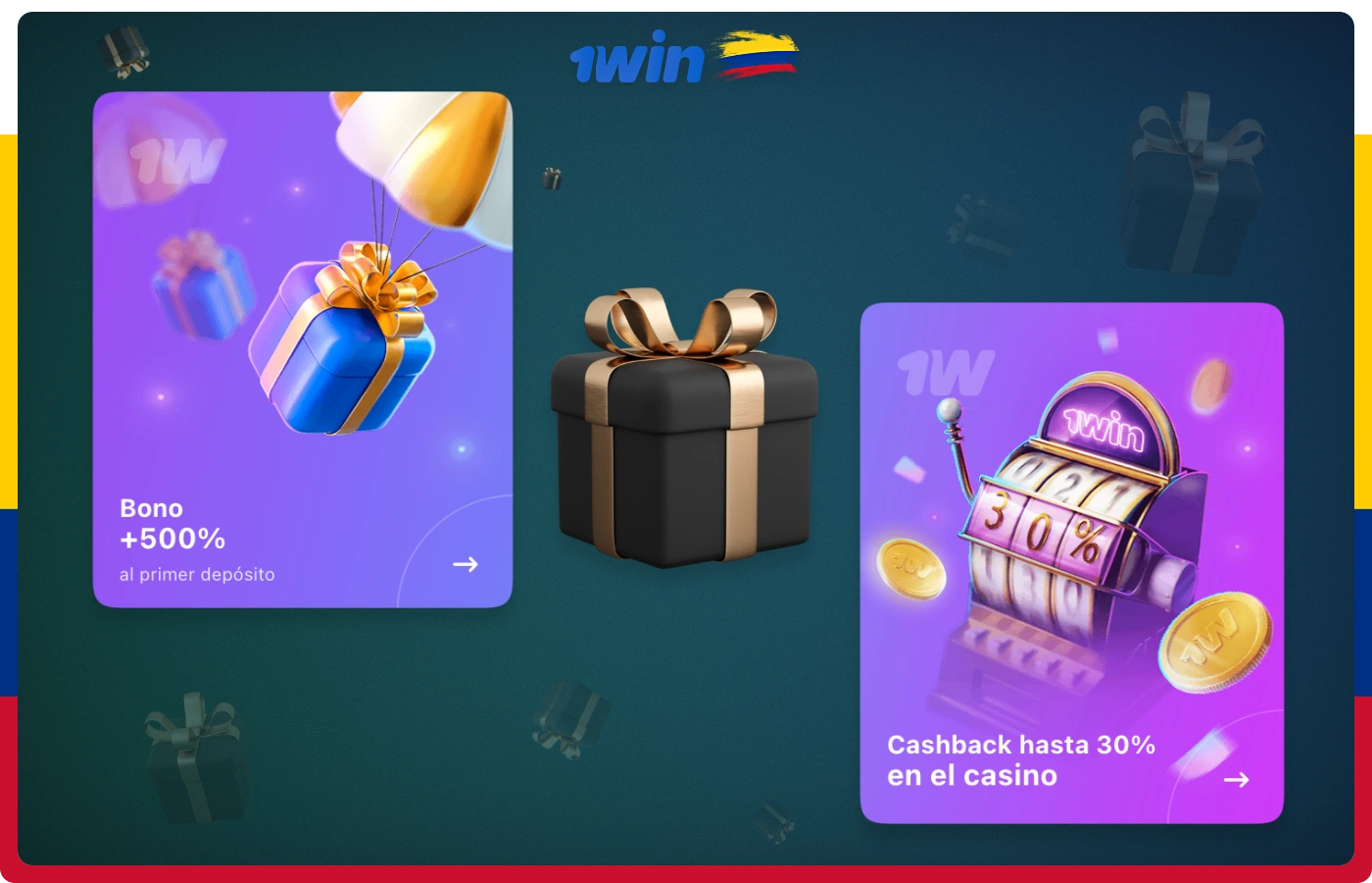 Los usuarios colombianos de 1win no sólo tienen acceso a un generoso bono de bienvenida, sino también al cashback del casino online