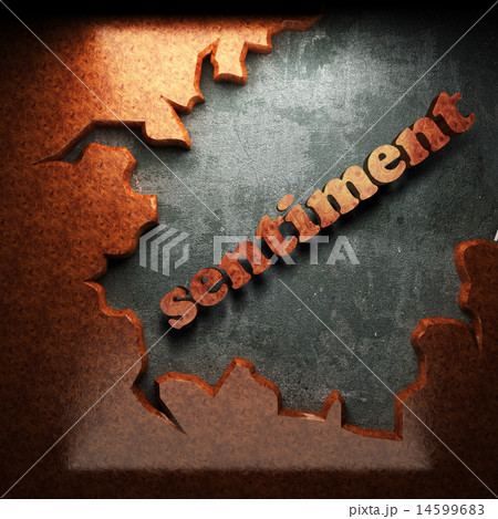 sentiment vector word of wood 14599683