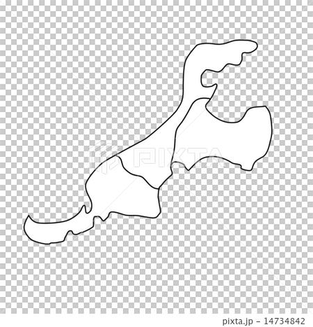 Map of Hokuriku area 14734842