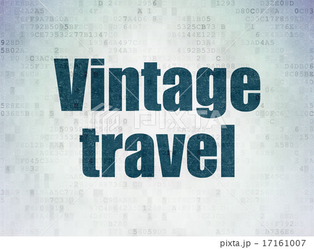 Vacation concept: Vintage Travel on Digital Paper background 17161007