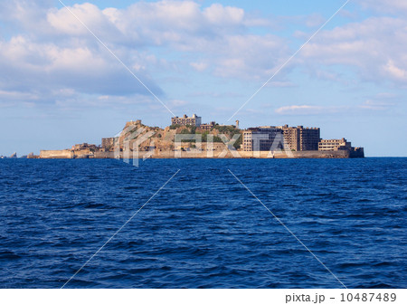 軍艦島　北東側遠景 10487489