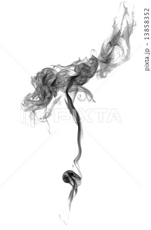 Abstract dark smoke 13858352