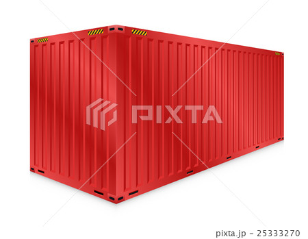 Cargo container vector 25333270