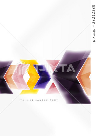 Glass glossy arrow motion background 23212339