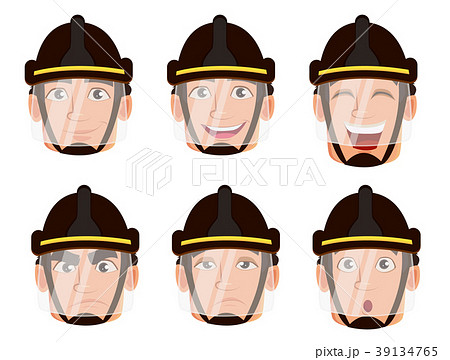 Fireman cartoon character 39134765