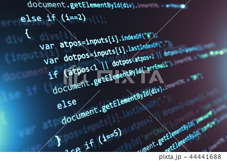 Programming source code abstract background 44441688