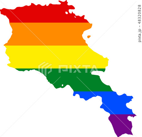 LGBT country map vector 48320828