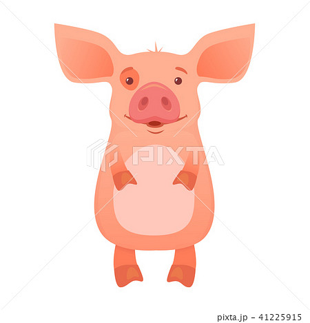 Cute pig cartoon 41225915