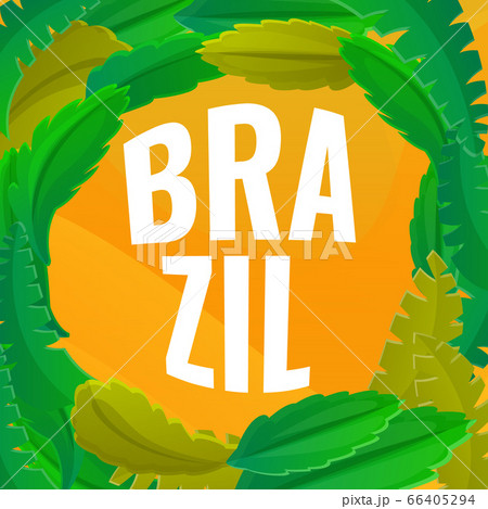 Brazil concept banner, cartoon style 66405294