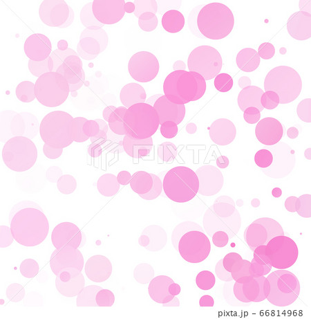 Bubbles Unique Pink Bright Vector Background 66814968