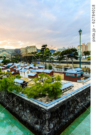 長崎出島　和蘭商館跡の夕景　【長崎市】 62784018