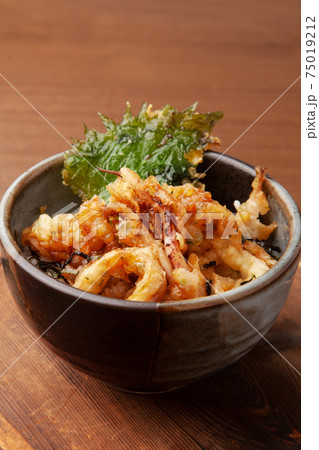 スルメイカの天丼 75019212