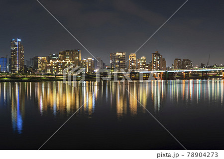 ソウル 橋 夜景 78904273