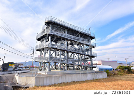 津波避難タワー　津波避難施設　高知県安芸市　 72861631