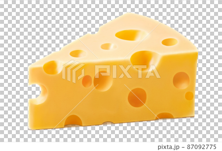 Emmental Cheese Cheese 插圖真實陰影 87092775